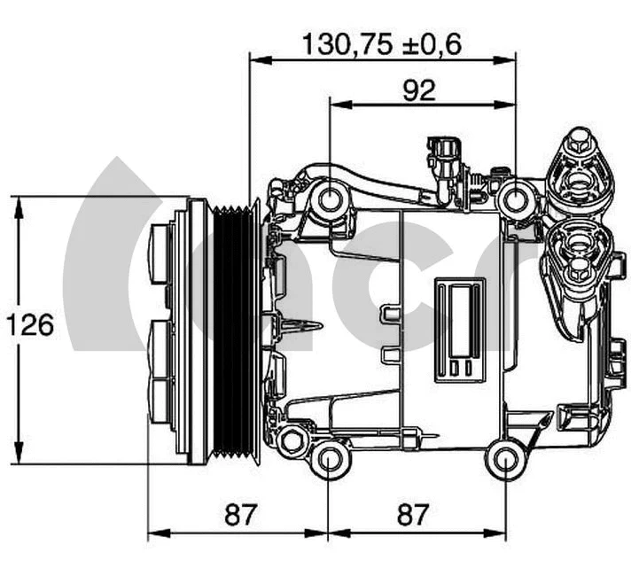 Compressor, air conditioning