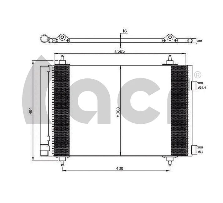 Condenser, air conditioning