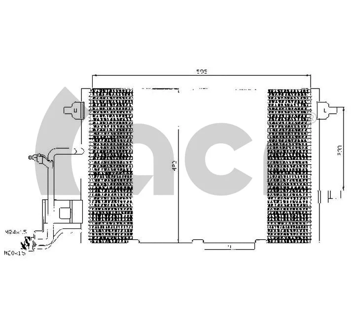 Condenser, air conditioning