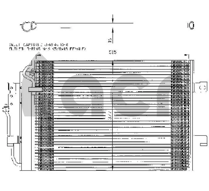Condenser, air conditioning (300341)