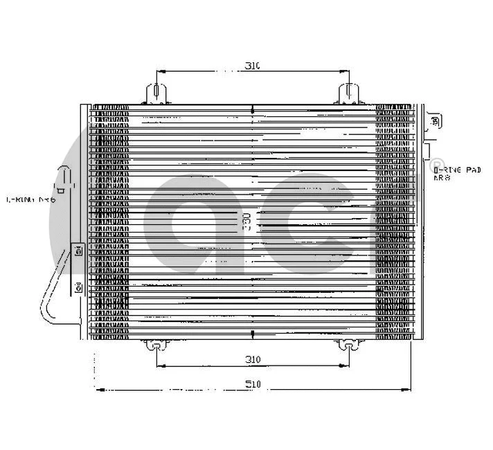Condenser, air conditioning