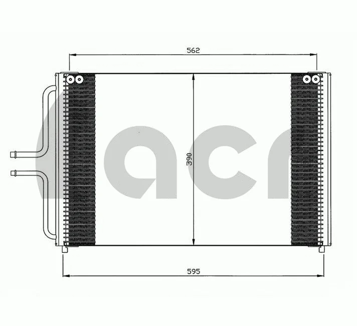 Condenser, air conditioning (300621)