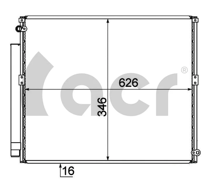 Condenser, air conditioning (300683)