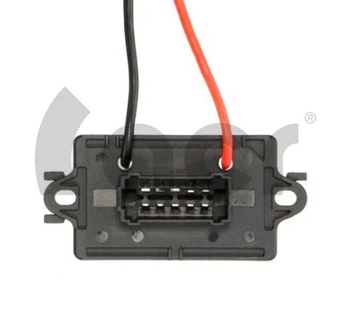 Resistor, interior blower