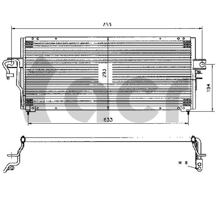 Condenser, air conditioning