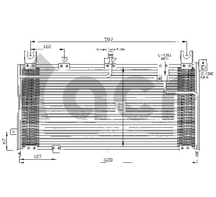Condenser, air conditioning