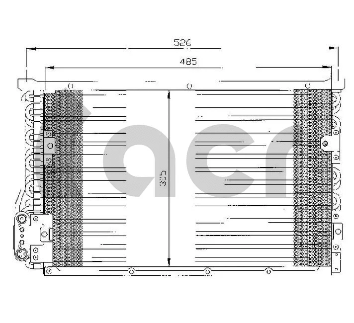 Condenser, air conditioning
