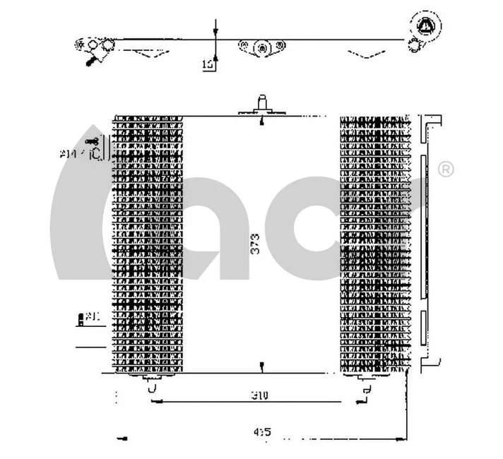 Condenser, air conditioning