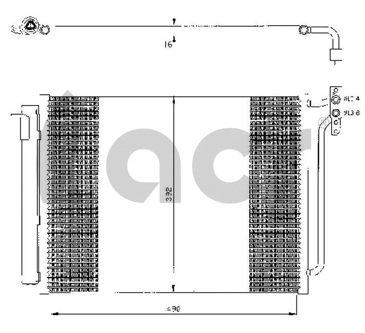 Condenser, air conditioning