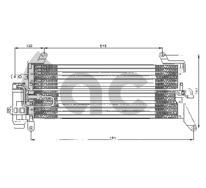 Condenser, air conditioning (300294)