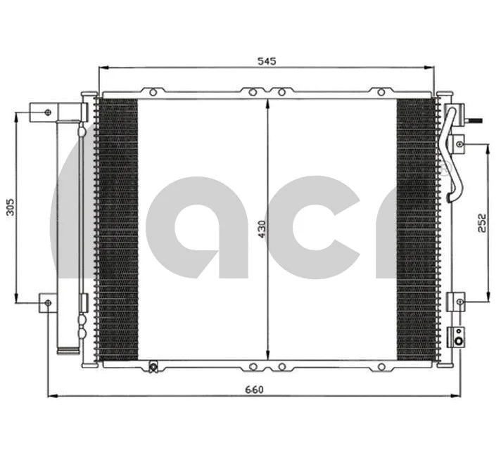 Condenser, air conditioning (300579)