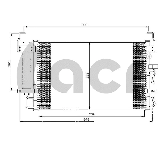 Condenser, air conditioning