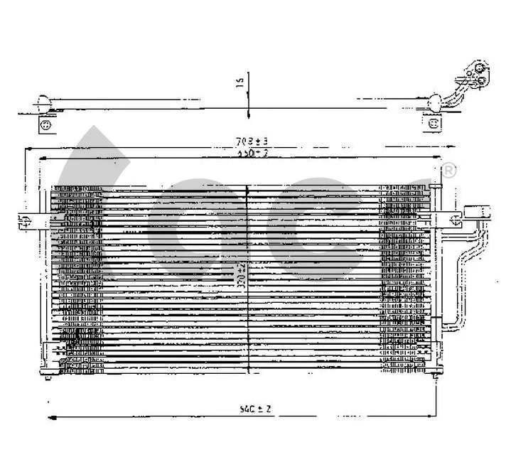 Condenser, air conditioning