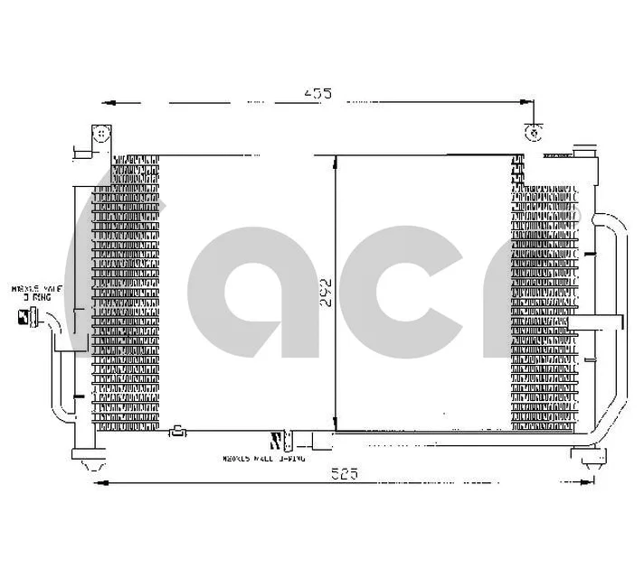 Condenser, air conditioning
