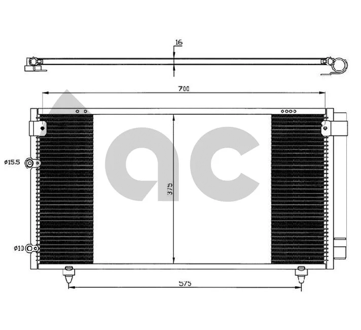 Condenser, air conditioning