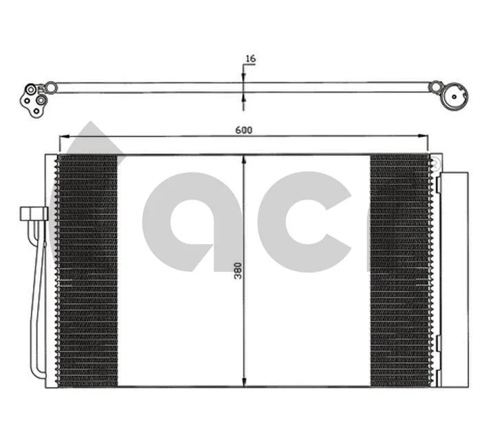Condenser, air conditioning (300573)