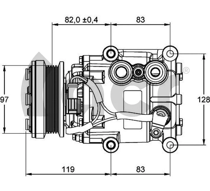 Compressor, air conditioning