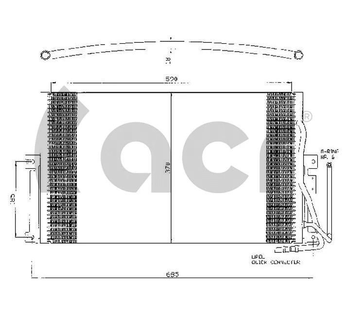 Condenser, air conditioning