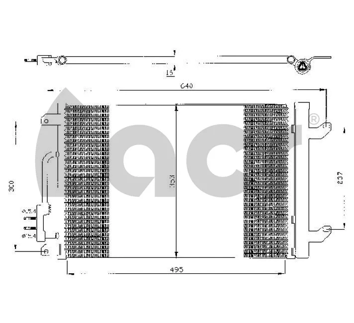 Condenser, air conditioning