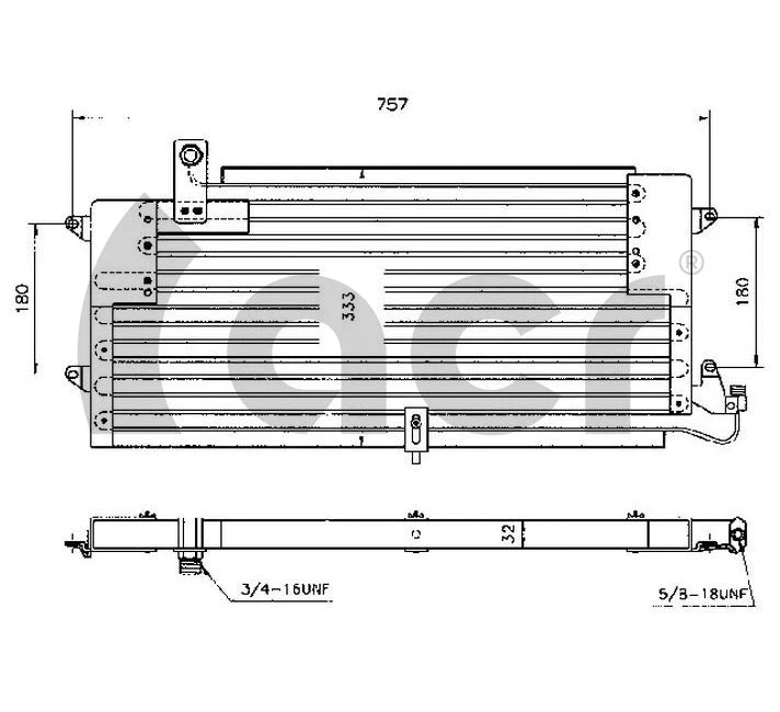 Condenser, air conditioning