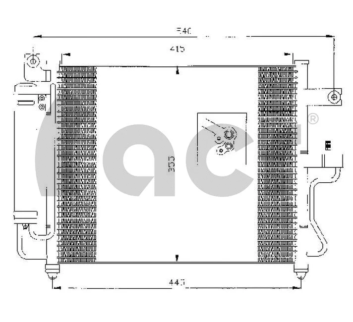 Condenser, air conditioning