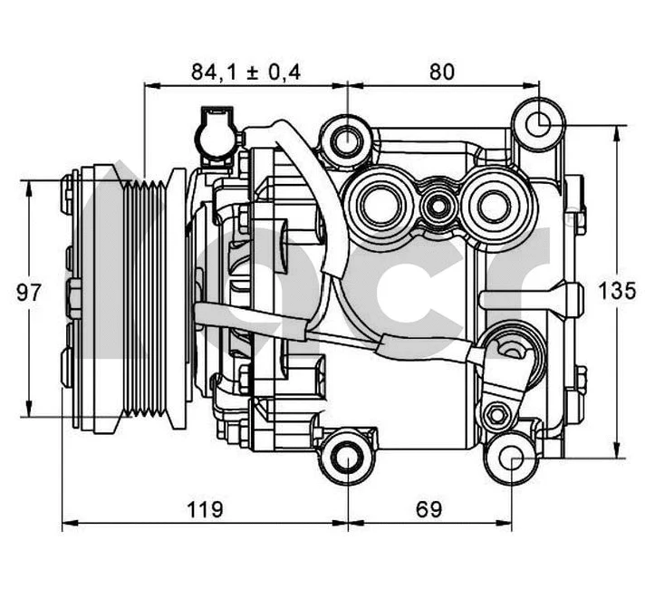 Compressor, air conditioning