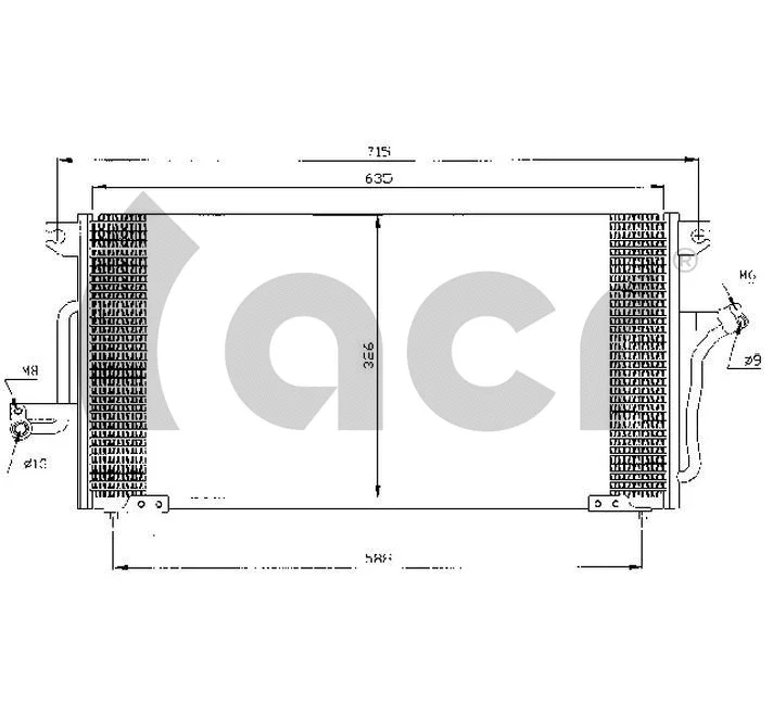 Condenser, air conditioning