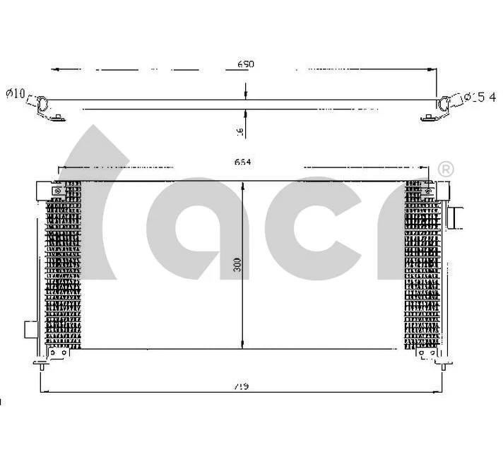 Condenser, air conditioning