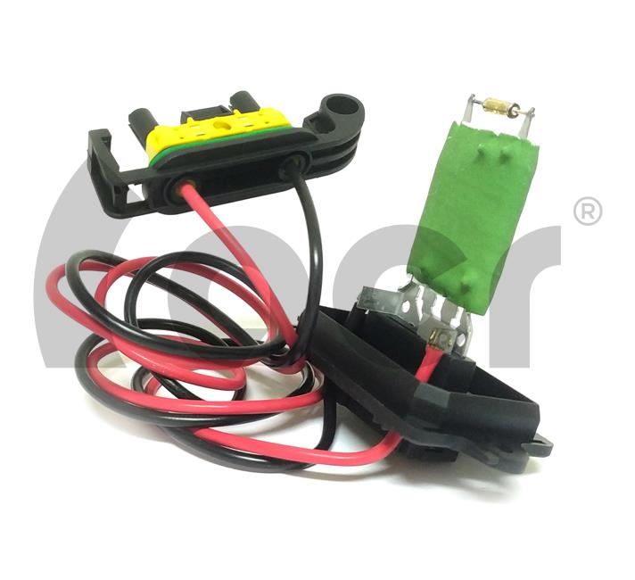 Resistor, interior blower