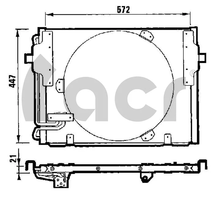 Condenser, air conditioning
