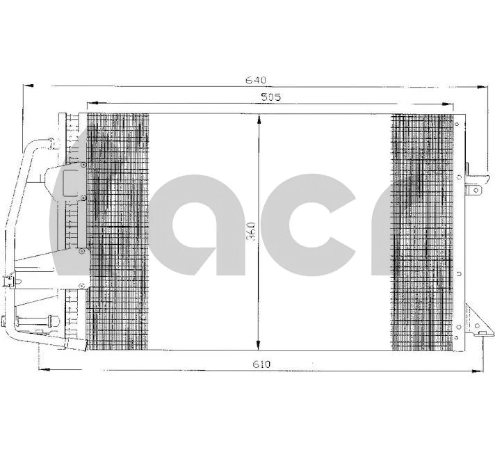 Condenser, air conditioning (300009)