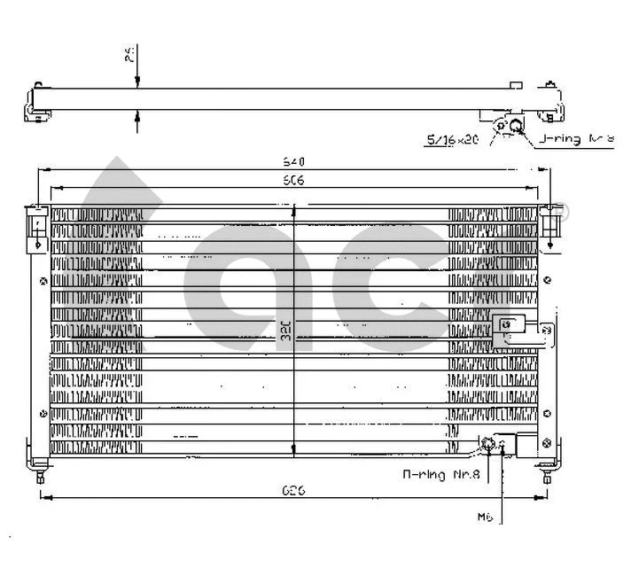Condenser, air conditioning
