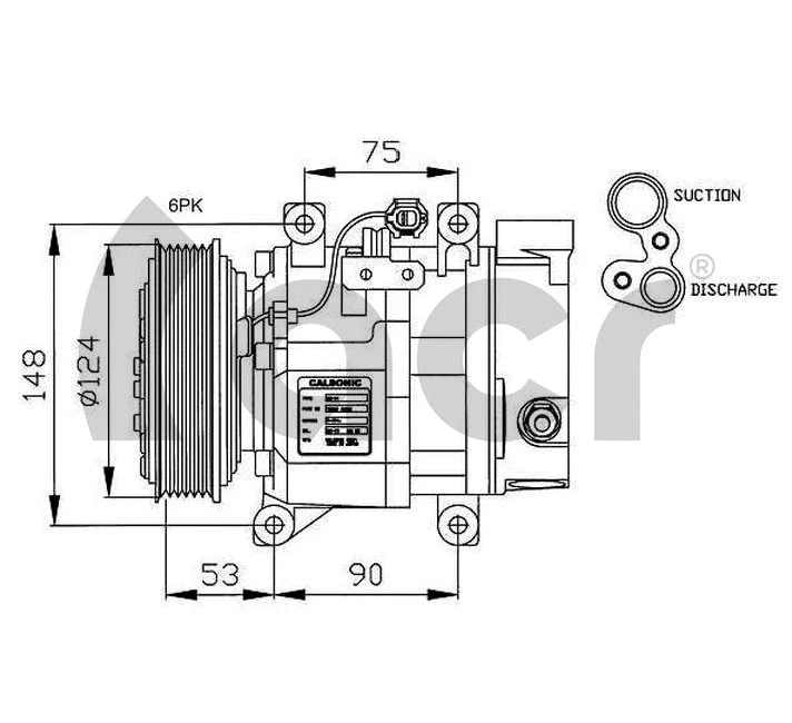 Compressor, air conditioning