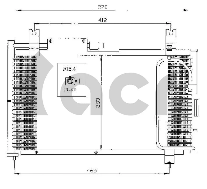 Condenser, air conditioning