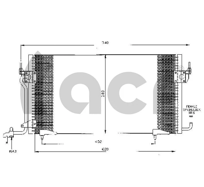 Condenser, air conditioning