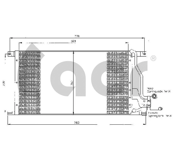 Condenser, air conditioning