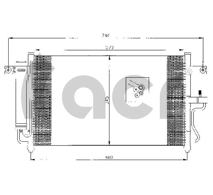 Condenser, air conditioning