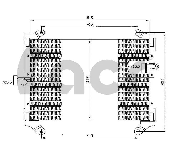 Condenser, air conditioning