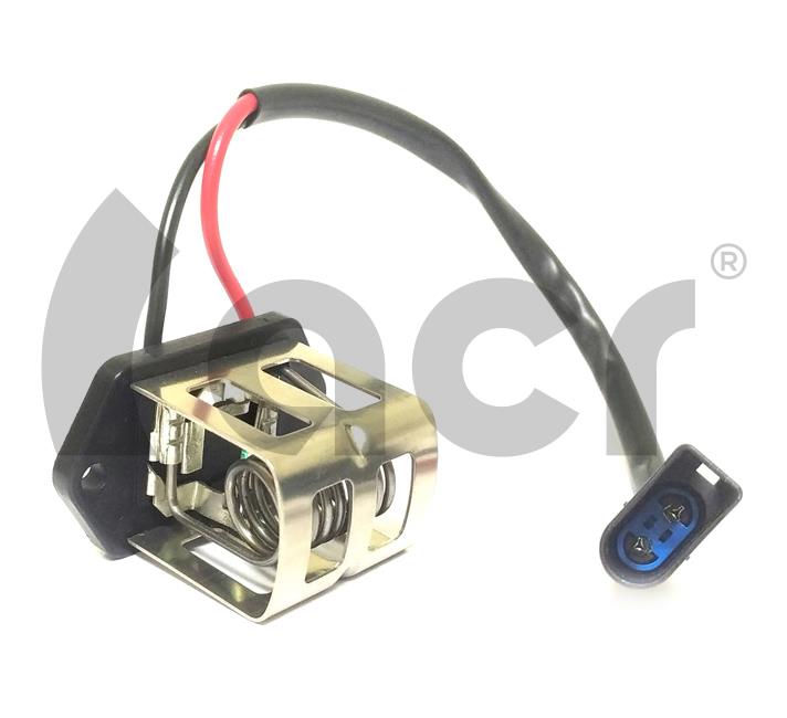 Resistor, interior blower