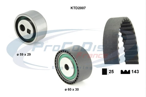 Timing Belt Kit (KTD2007)