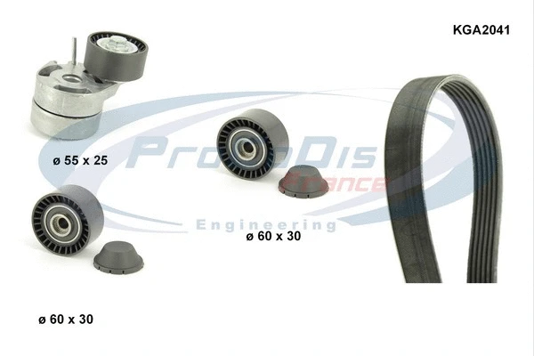 V-Ribbed Belt Set (KGA2041)
