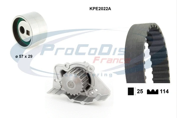 Water Pump & Timing Belt Kit (KPE2022A)
