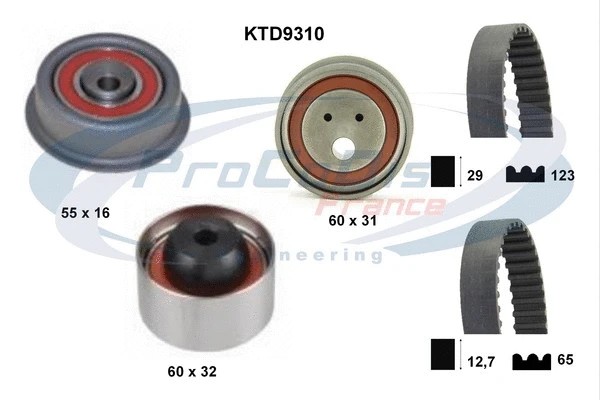 Timing Belt Kit (KTD9310)