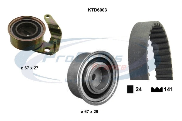 Timing Belt Kit (KTD6003)