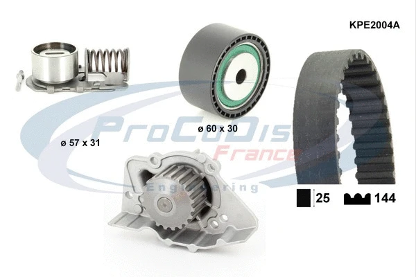 Water Pump & Timing Belt Kit (KPE2004A)
