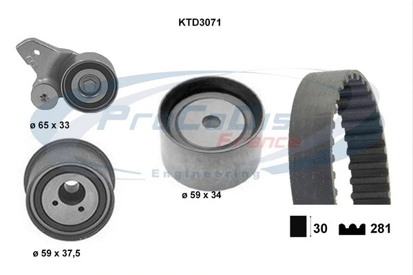Timing Belt Kit (KTD3071)