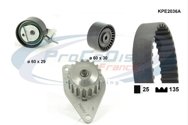 Water Pump & Timing Belt Kit (KPE2036A)