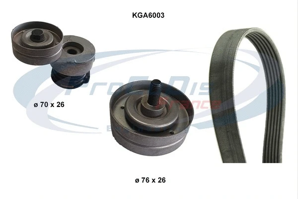 V-Ribbed Belt Set (KGA6003)