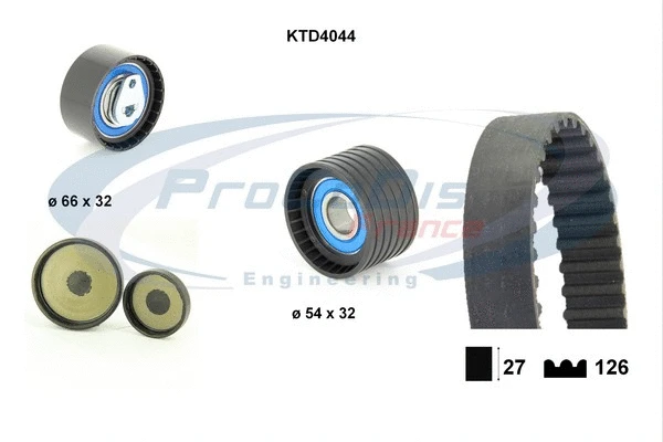 Timing Belt Kit (KTD4044)
