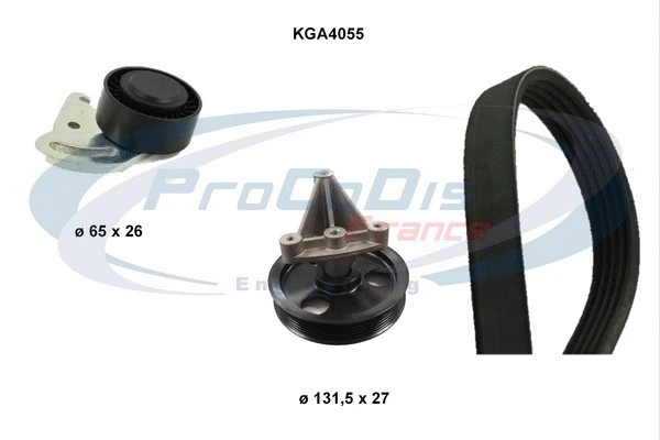 V-Ribbed Belt Set (KGA4055)